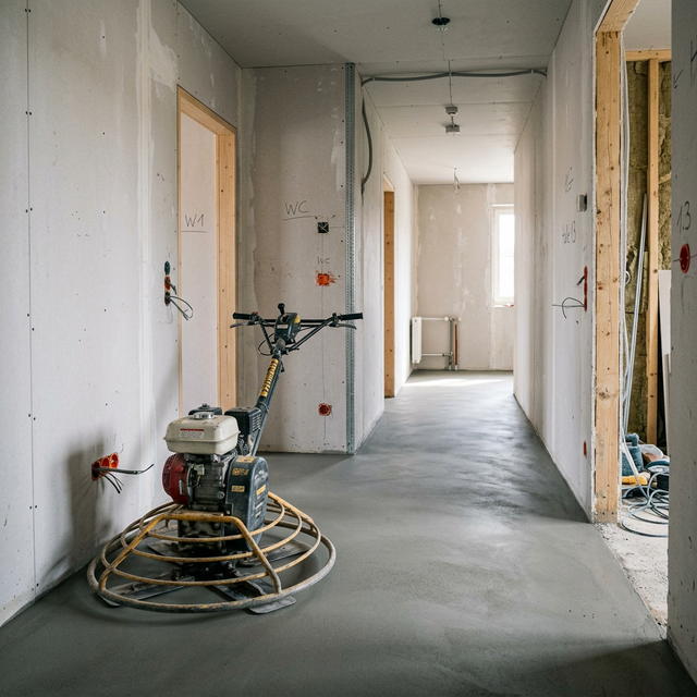 Lucrare șapă mecanizată Casa Moderna - fotografia 4